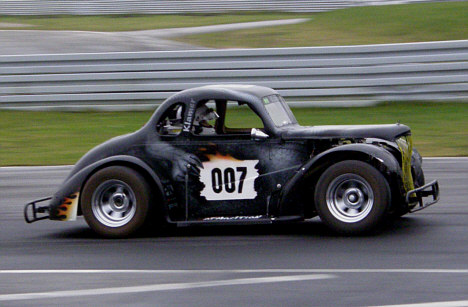 Frederik Nymark ved testen på Sturup Raceway sidste år.
(Foto: Nymark & Nielsen - rejser for de få)